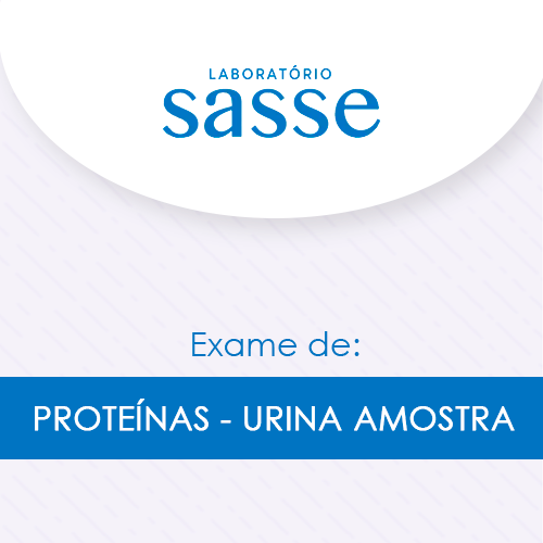 Proteínas - urina amostra