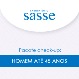 Check-up Homem até 45 anos