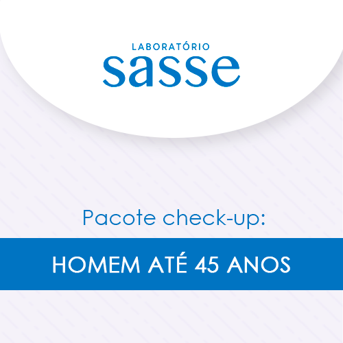 Check-up Homem até 45 anos